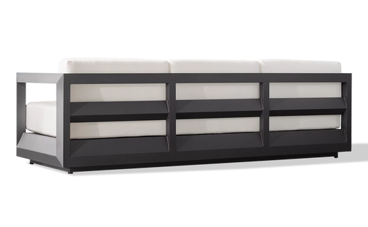 Loutro Aluminium 3 Seat Sofa