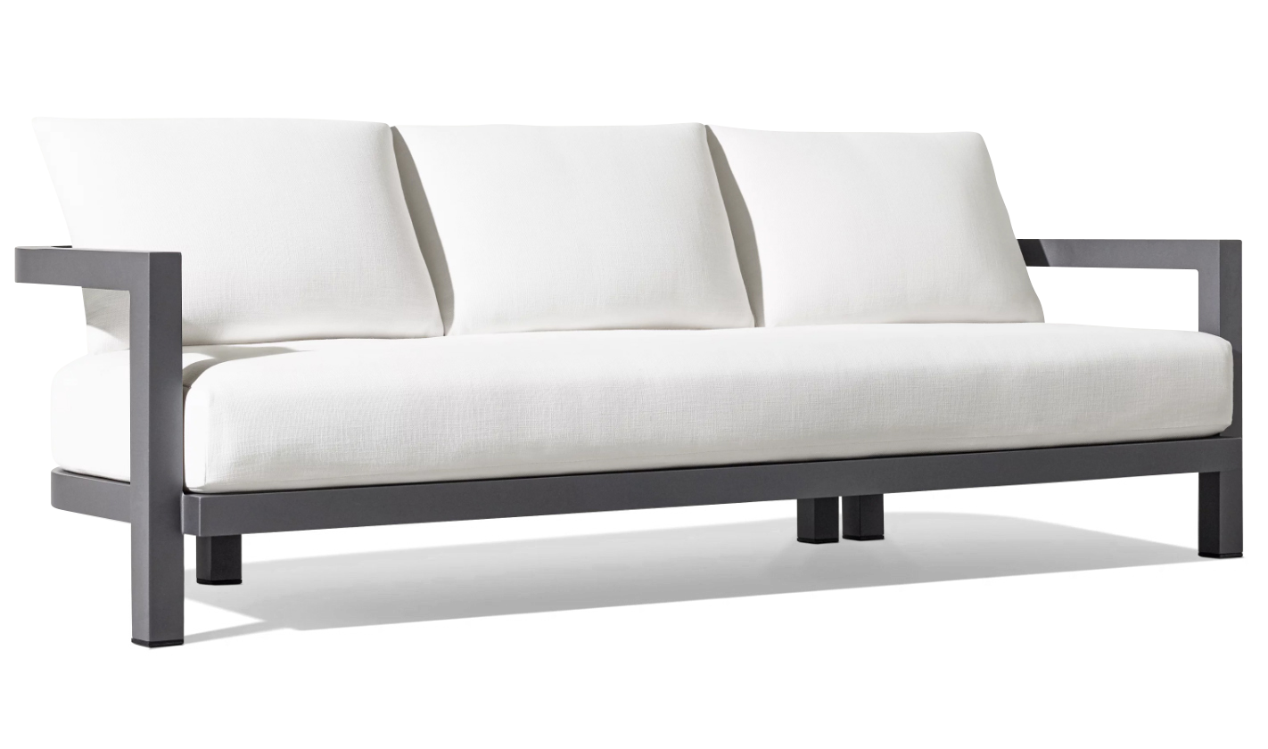 Galera Aluminium 3 Seat Sofa