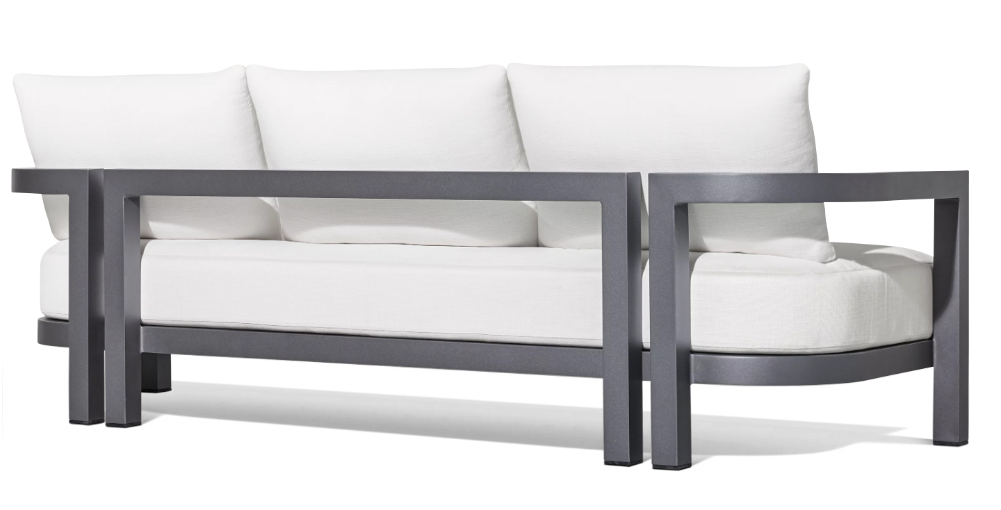 Galera Aluminium 3 Seat Sofa