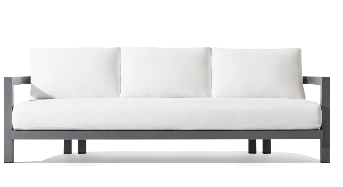Galera Aluminium 3 Seat Sofa