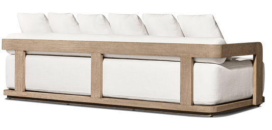 Capri Teak 3 Seat Sofa