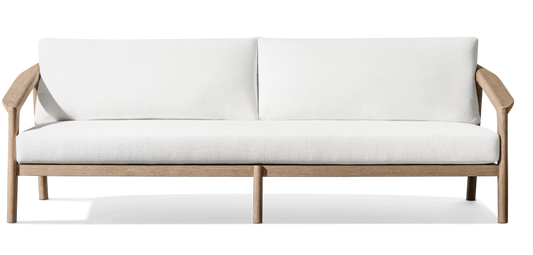 Evia Teak 3 Seat Sofa