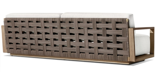 Keros Teak 2 Seat Sofa